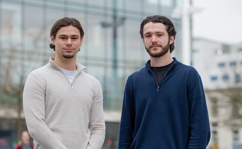 Big investment for student duo’s innovative business